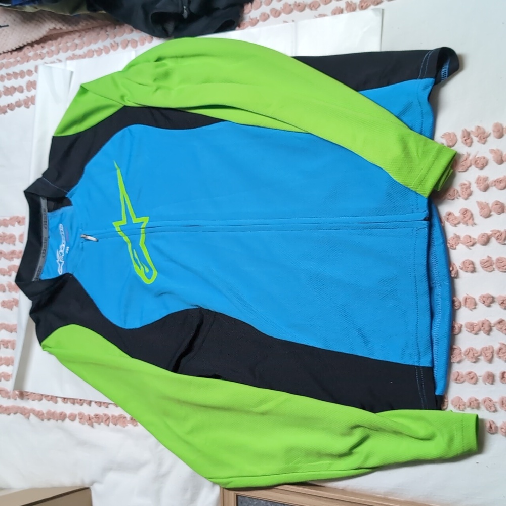 Alpinestars drop 2 full zip la jersey bike shirt